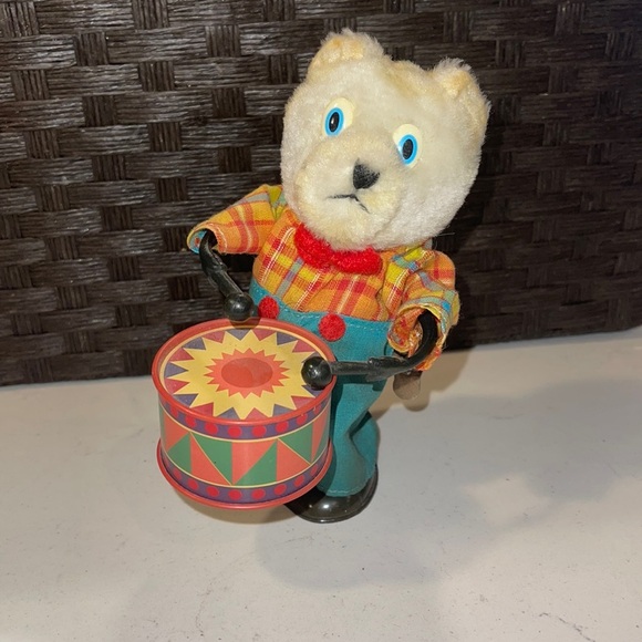 Vintage tin bear toy - Picture 1 of 6